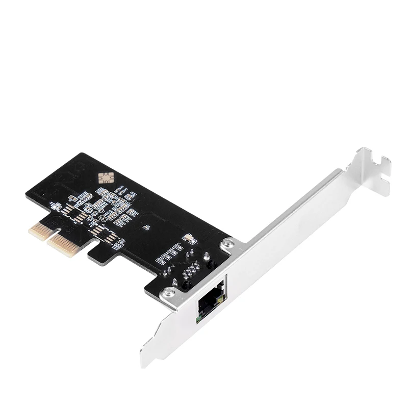 Netwerkkaart PCI Express X1 RJ-45 Poort 2.5G/1000 M/100 M/10 M Gigabit Ethernet adapter Bedraad Netwerk LAN NIC Card voor Deaktop Win10