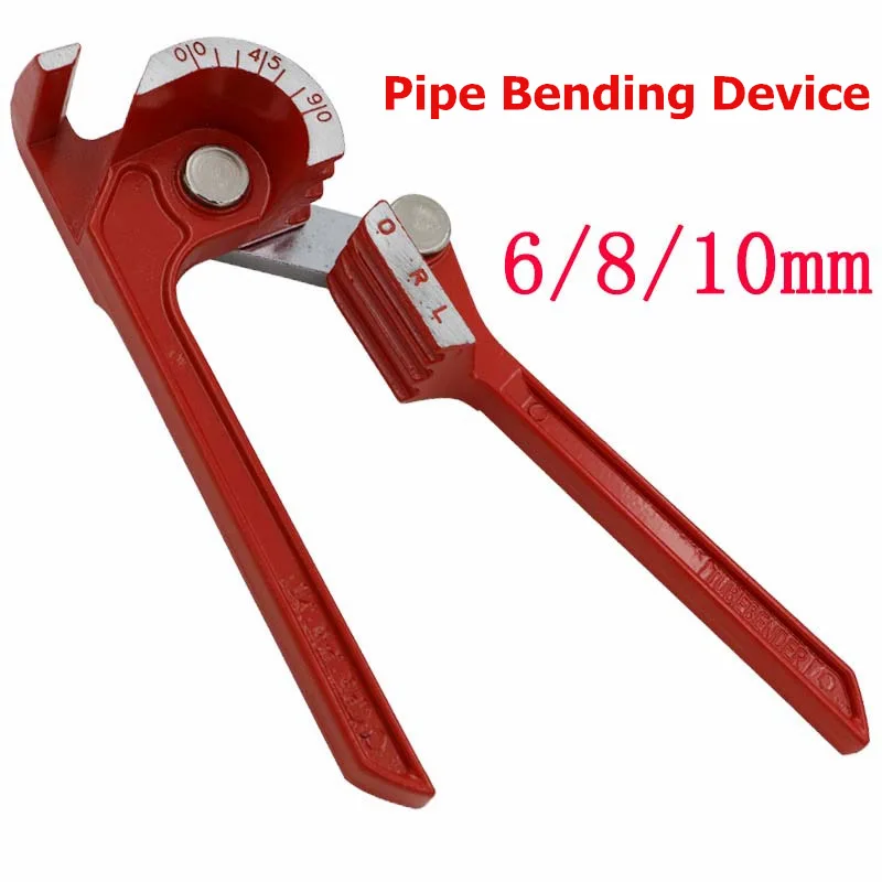 High quality ! 6mm/8mm/10mm Three in One Manual Elbow Pipes Device Copper Pipe For Air Condition Bending Tube Pliers.