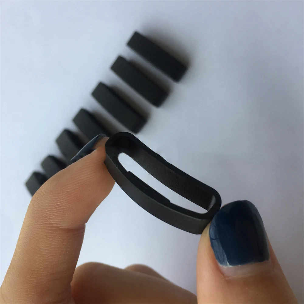 4 PCS Watch Strap Loop For Suunto Core Series All Black For Suunto Ambit 1 2 3 Series Safety Buckle Belt Clasp