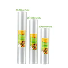 Vacuum Sealer Food Storage Bags 3-5 Rolls #4