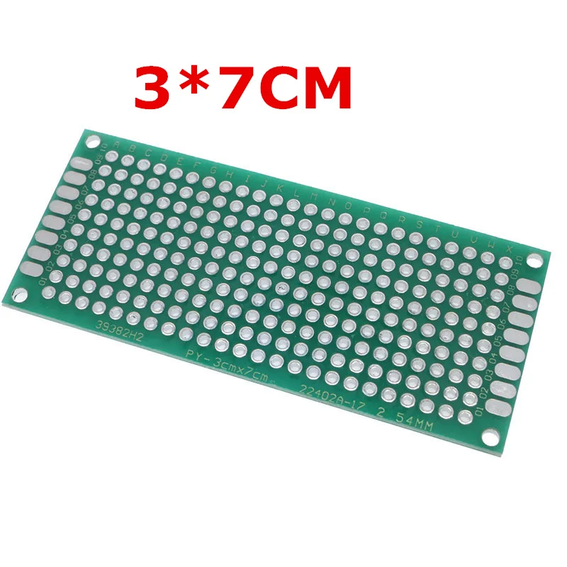 16 Cái Mặt Đôi PCB Mạ Thiếc 2.54Mm Mạch In FR4 1.6Mm Đa Năng PCB 2*8 3*7 4*6 5*7 6*8 7*9 8*12 9*15CM Veroboard