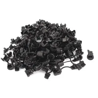 100 Pcs HDB-A9 Round Cable Wire Strain Relief Bush Grommet 12mm Length