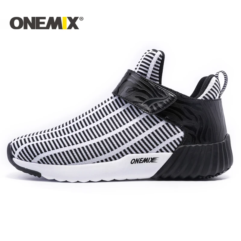 ONEMIX New Winter Running Shoes Warm Height Increasing Shoes Winter Men & Woman Sports Shoes Outdoor Unisex Athletic Sport Shoes