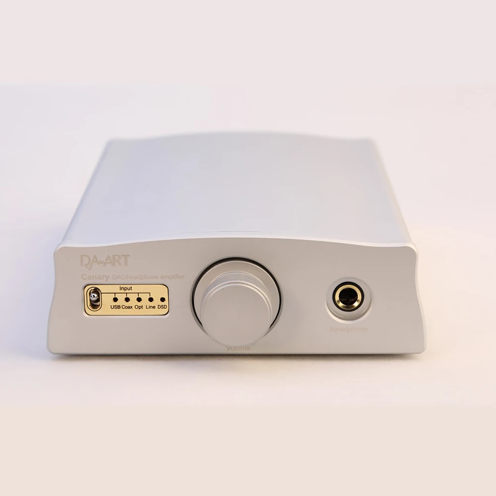 Yulong Audio DAART Canary  ESS9018MK2 XMOS DSD256 PCM384KHz Coaxial Optical USB DAC Desktop Headphone Amplifier