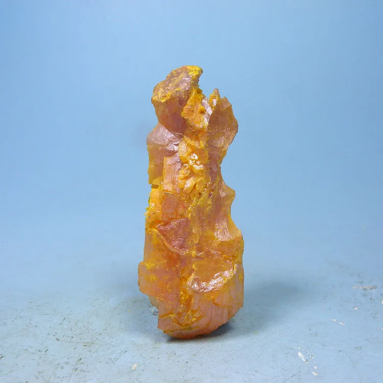 Natural mineral crystal orpiment rough science specimen collection Kistler mineral specimens teaching specimens