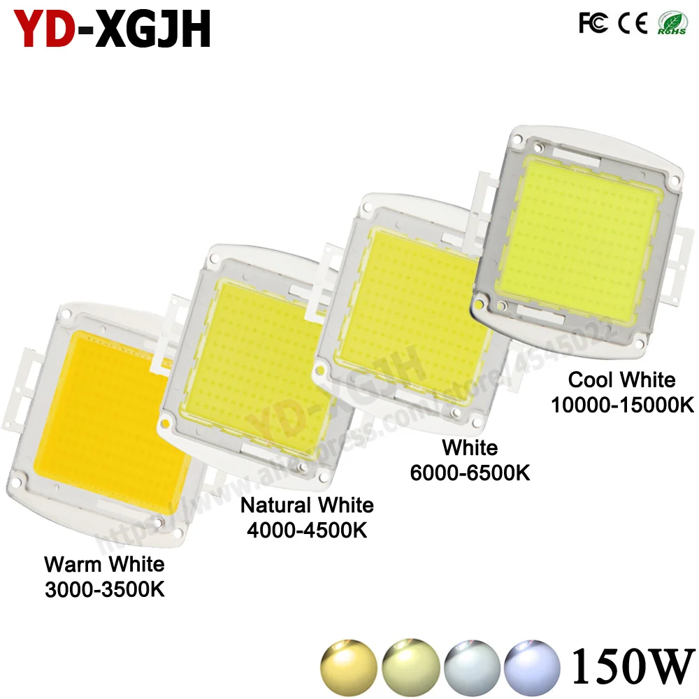 High Power LED SMD COB Bulb Chip Matrix for 120W 150W 200W 300W 500W Natural Cool Warm White 150 W Watt Outdoor Light