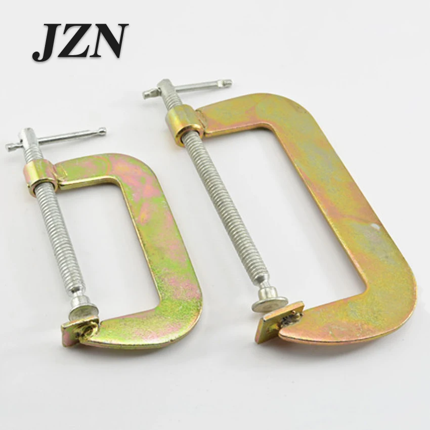 Heavy Forged 1 inch - 8 inch G Word Clamps F clip Forged Steel Woodworking Tools Fixing Plywood Hardware Tools clamp