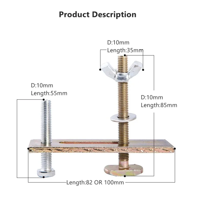 TECNR-كماشة لوحة الضغط ، قطع CNC ، لطاولة عمل T-slot