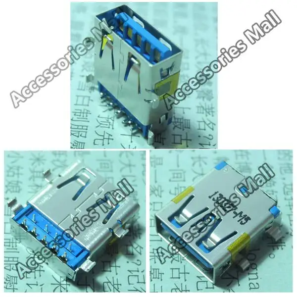 3.0 USB Jack Socket Connector for ASUS N551 N551JM N551JK N551JZ N56V ZX50J  etc motherboard USB3.0 Port