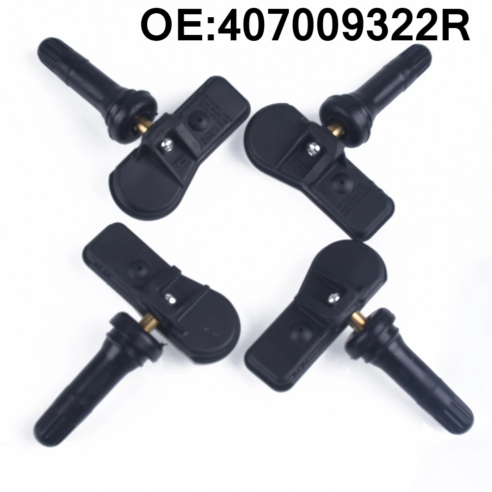 

4x Pressure Monitor Systems Tpms Sensor car tire pressure For Renault Wind Duster Koleos Sandero Twing Wind 433MHZ