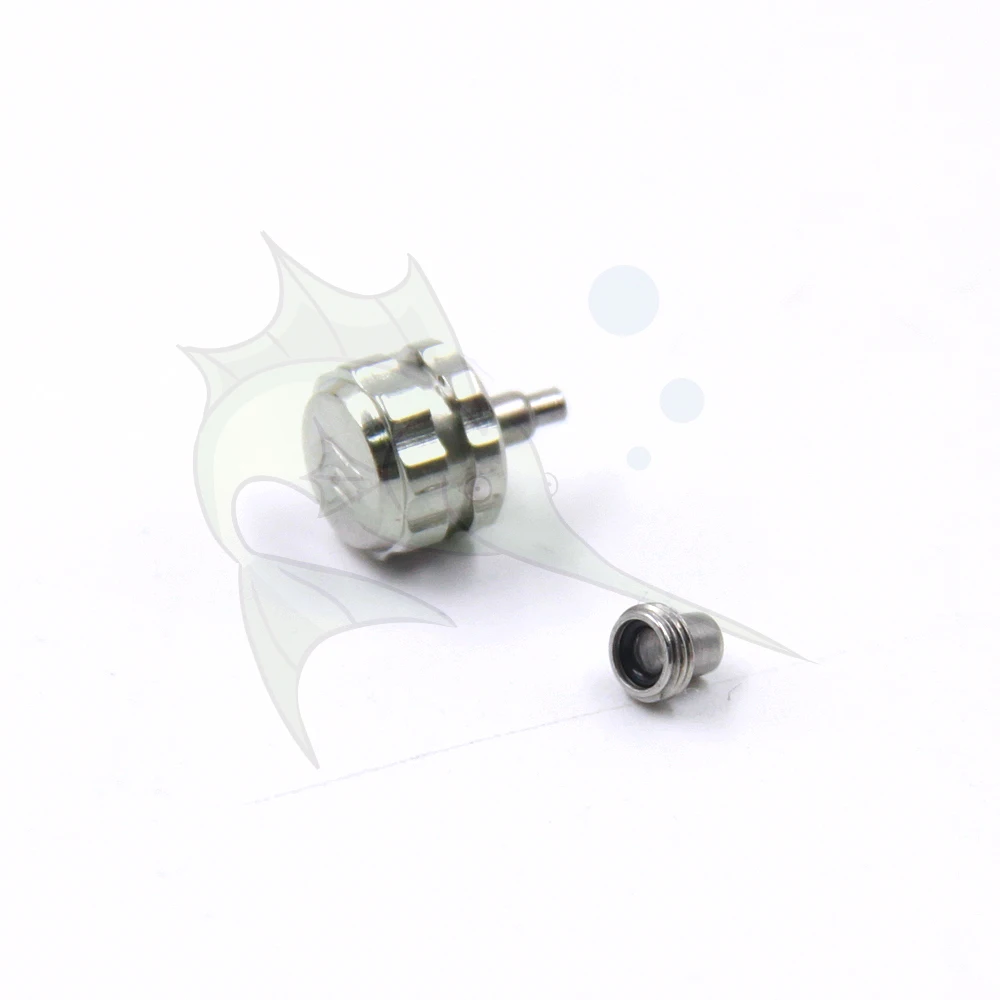 Watch Repair Part Accessories Silver Watch Crown Replacement for Casio EF550D Watch Repair 3.3mm 3.8mm Watch Crown