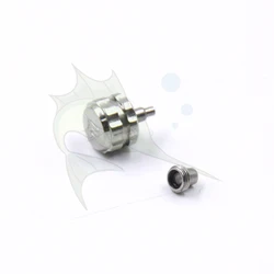 Watch Repair Part Accessories Silver Watch Crown Replacement for Casio EF550D Watch Repair 3.3mm 3.8mm Watch Crown