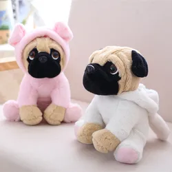 Stuffed Simulation Dogs Plush Sharpei Pug Lovely Puppy Pet Toy Plush Animal Toy Children Kids Birthday Christmas Gifts