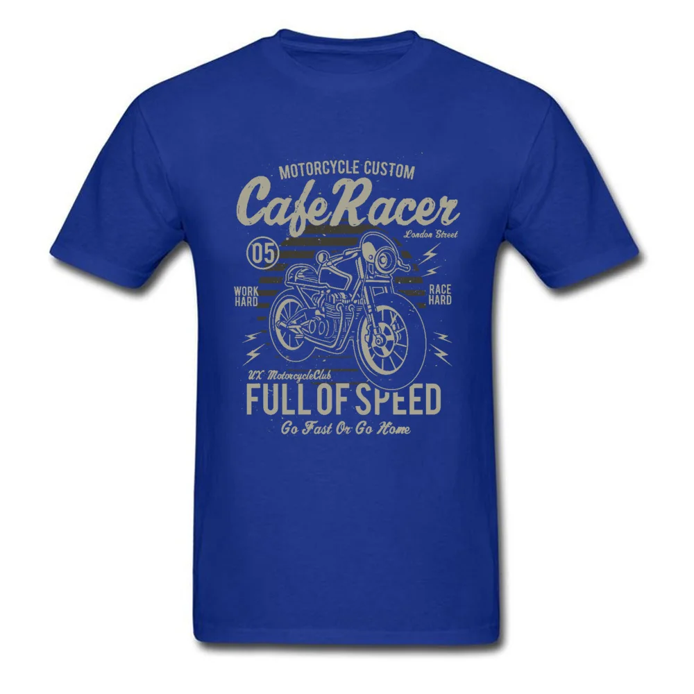 Cafe Racer Full of Speed Vintage Motorcycle T Shirt Retro Motorbike Racer Auto Game New Tshirts Rider Biker Cool Tshirt Oversize