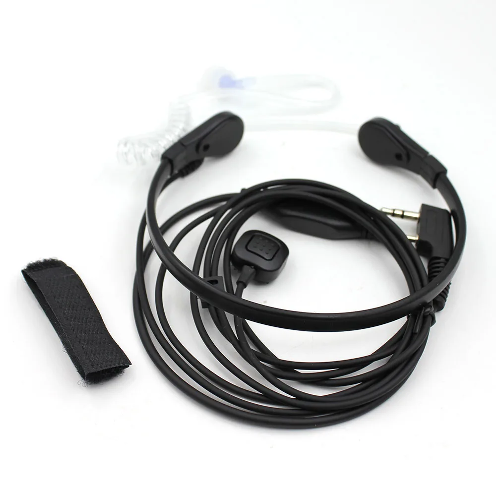 

Throat Microphone Vibration Headset For Two Way Radio BaoFeng UV-5R UV-B5 UV-B6 BF-888S TG-UV2 KG-UVD1P TH-UVF8D TK-3107