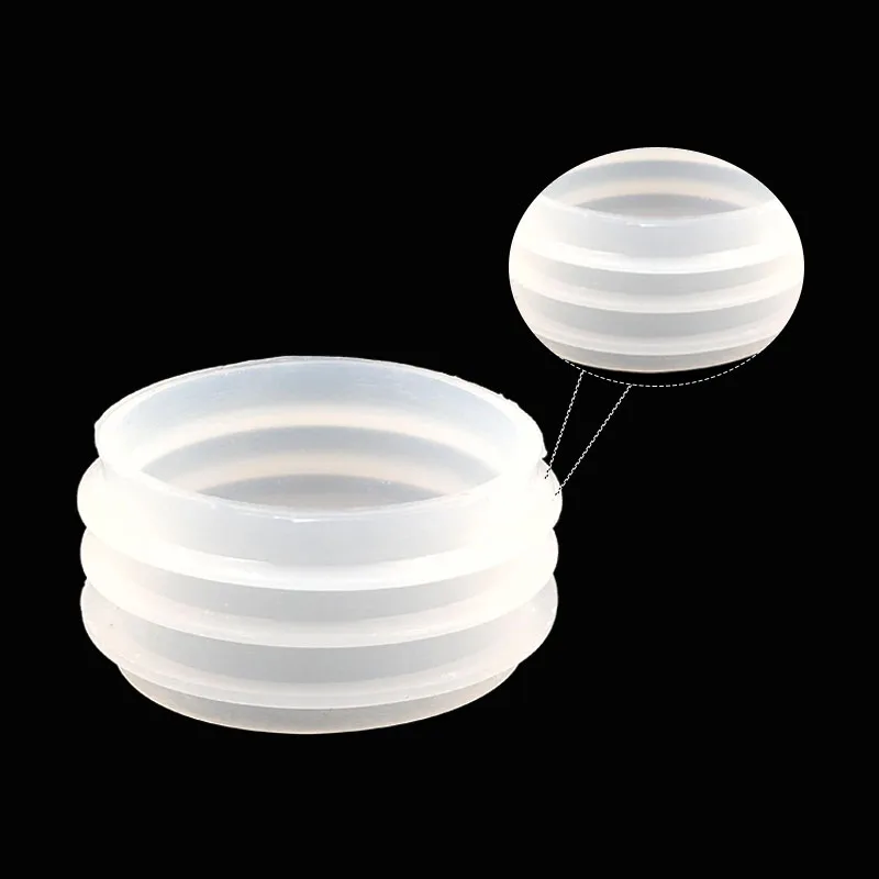 3pcs/5pcs White Rubber Hookah Seal Grommet For Glass Shisha Water Pipe Sheesha Chicha Narguile Glass Base Bottle Accessories view 2