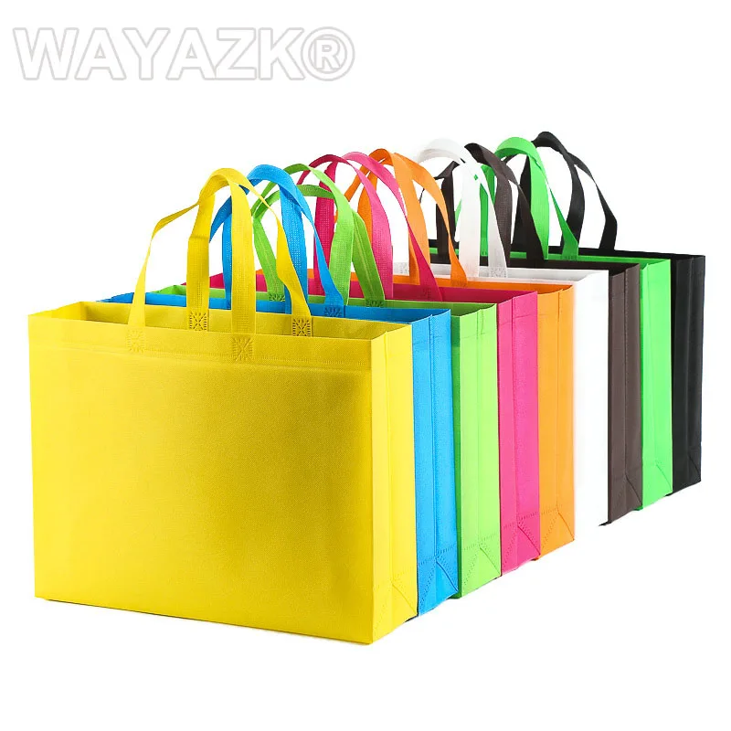 Personalized Custom Reusable Eco Shopping Bags with Logo for Promotion