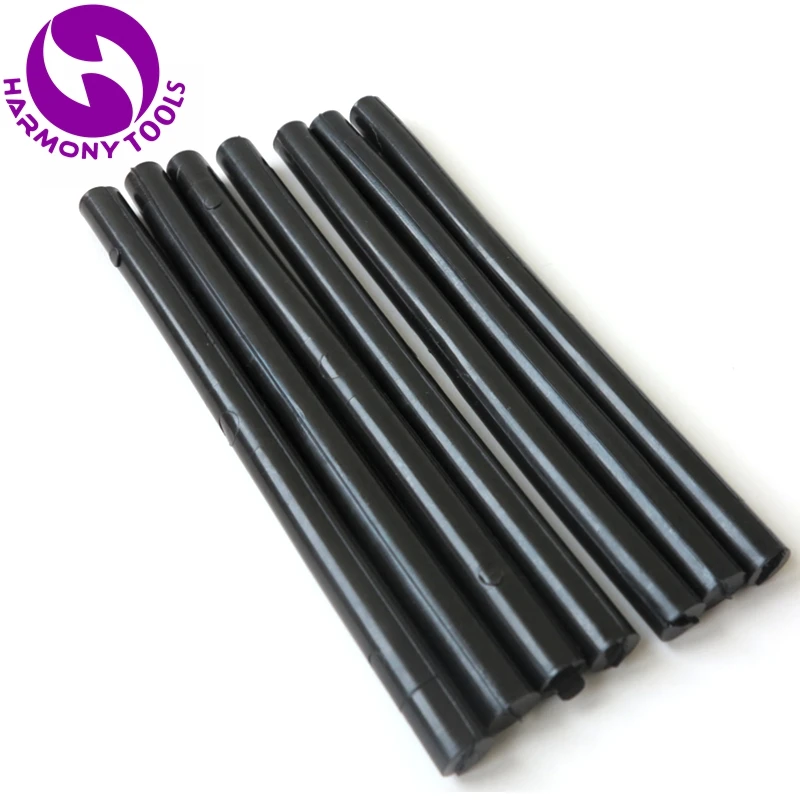 

5 Pieces 11mm x 180mm Black or Transprent Keratin Tip Hair Extension Tools Italian Keratin Hot Melt Glue Sticks