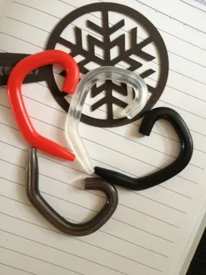 Акция, 4 цвета, силиконовый зажим для наушников, крючок для наушников, крючок для ушей, вешалка для универсальных наушников