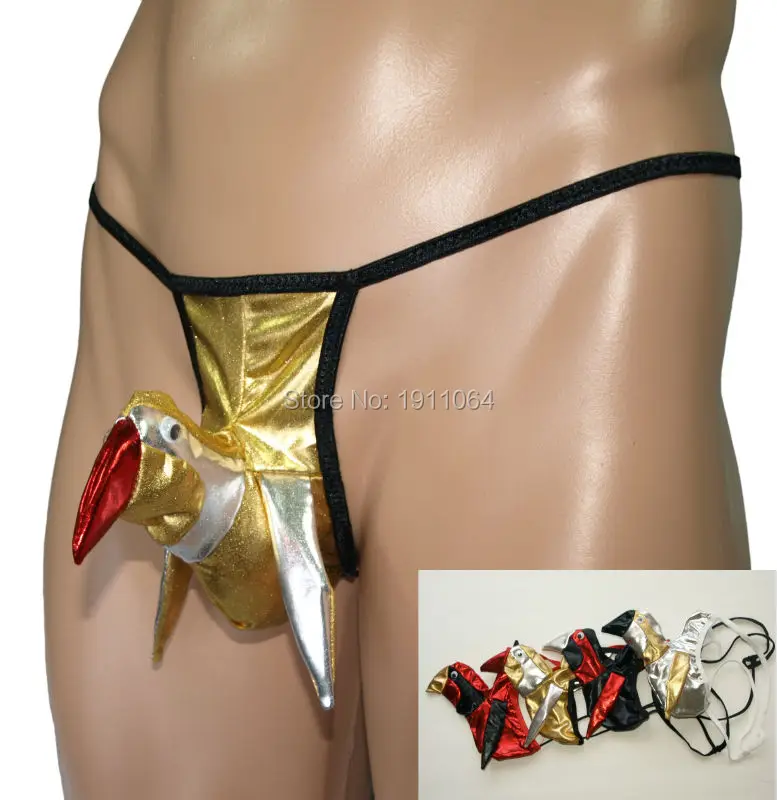 Sexy Playwear Party Novelty Shiny Metallic coated Funny Bird Pigeon G3833