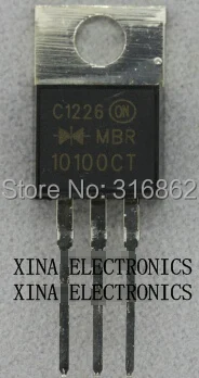 

MBR10100CT MBR 10100CT 10A 100V TO-220 ROHS ОРИГИНАЛ 10 шт./лот Бесплатная доставка Комплект электроники