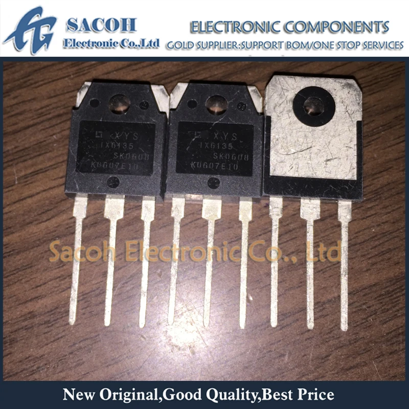ทรานซิสเตอร์ IGBT IX6134หรือ IX6135หรือ IX6144หรือ IX6145ที่ได้รับการตกแต่งใหม่ดั้งเดิม5ชิ้น/ล็อต