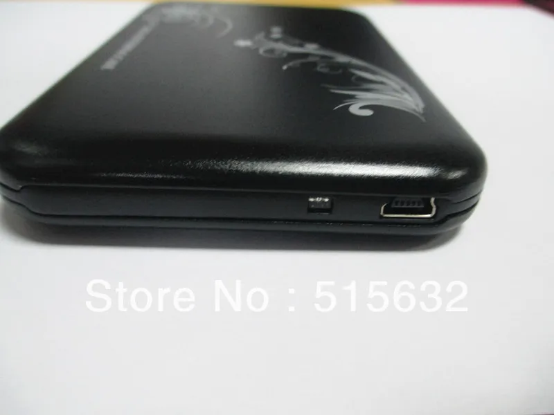 Caixa suporte para hd externo 2.5 polegadas e usb 2.0, gabinete para hd externo