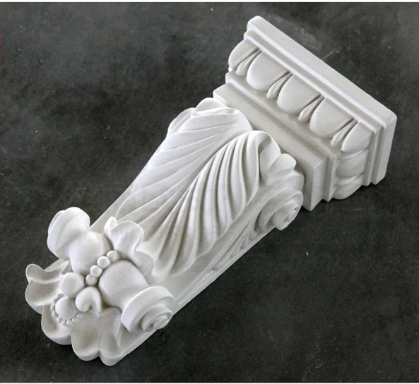 Polyurethane Corbel Fireplace Decoration PU Entrance Portal Lintel Ornament Decorating Components Ceiling Wall Moulding