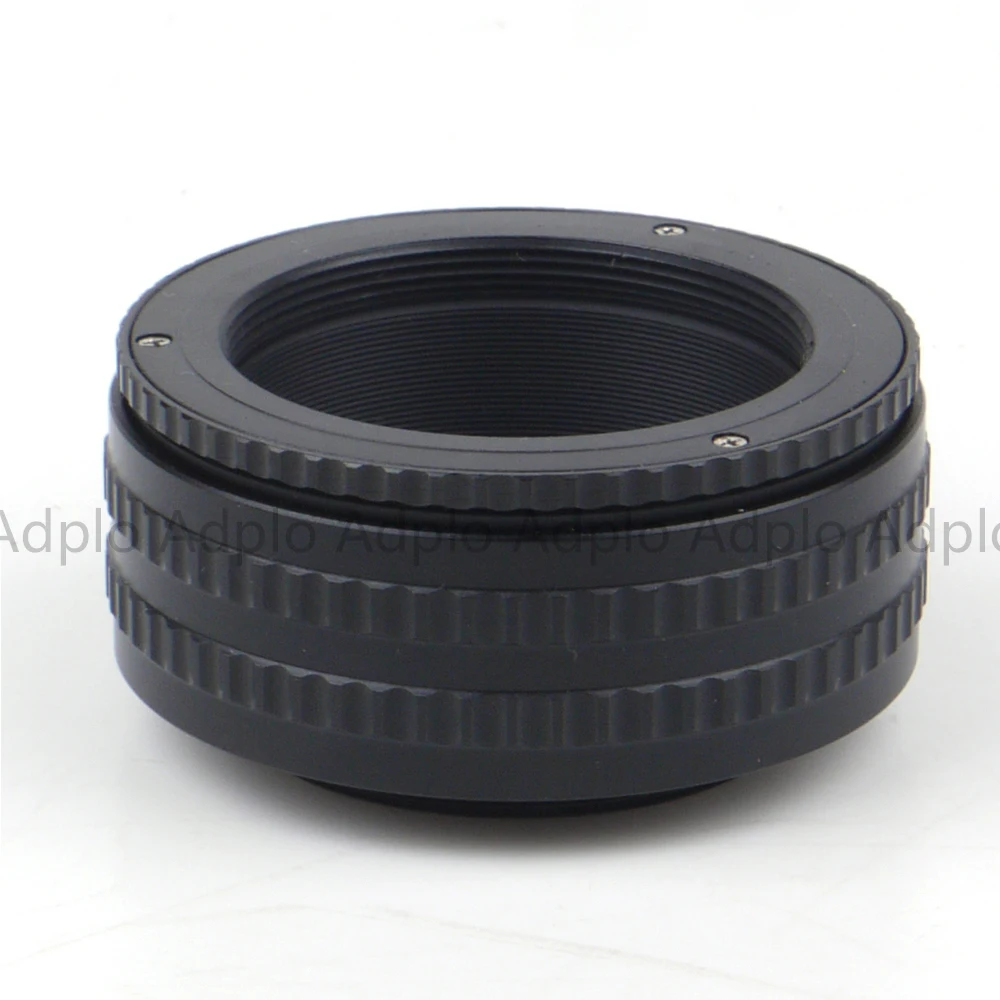 ADPLO 25mm to 55mm M42 Lens Adjustable Focusing Helicoid Macro Tube Suit For M42/C Mount Lens to Fuji  FX Camera