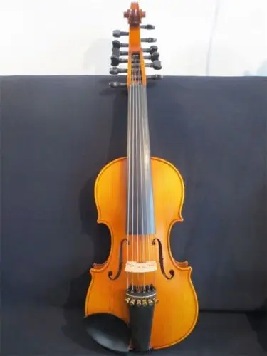 

Baroque style SONG Brand master 6*6 strings 14" Viola d'Amore ,rich tone #11623