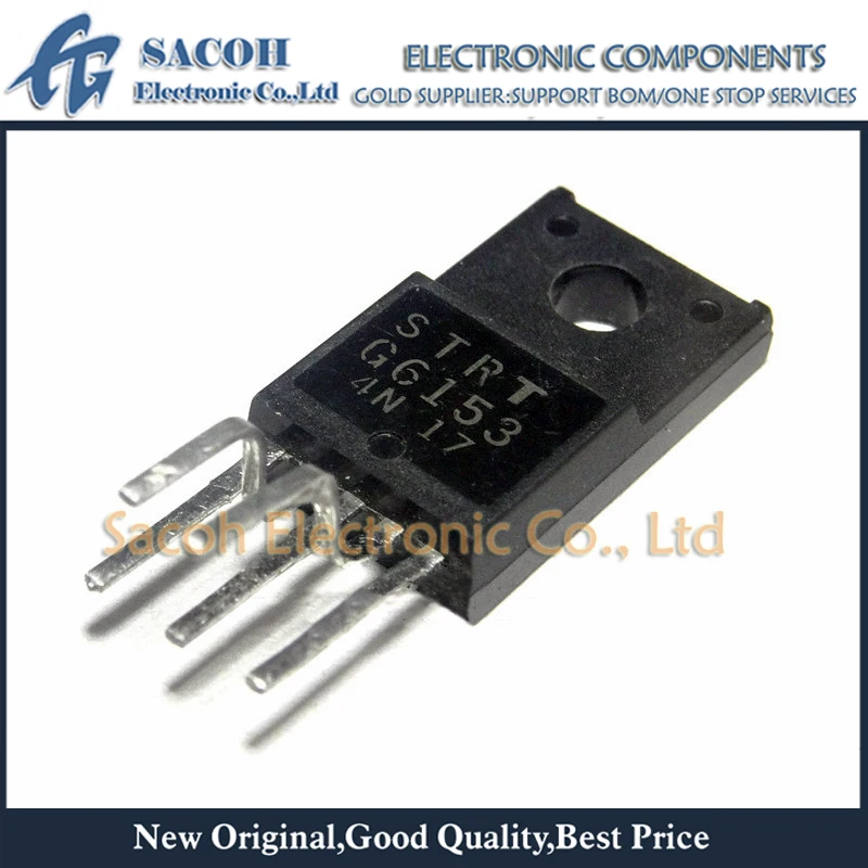 

Refurbished Original 10Pcs/Lot STRTG6153 STRT-G6153 TO-220F-5 MOSFET Field-effect Transistor