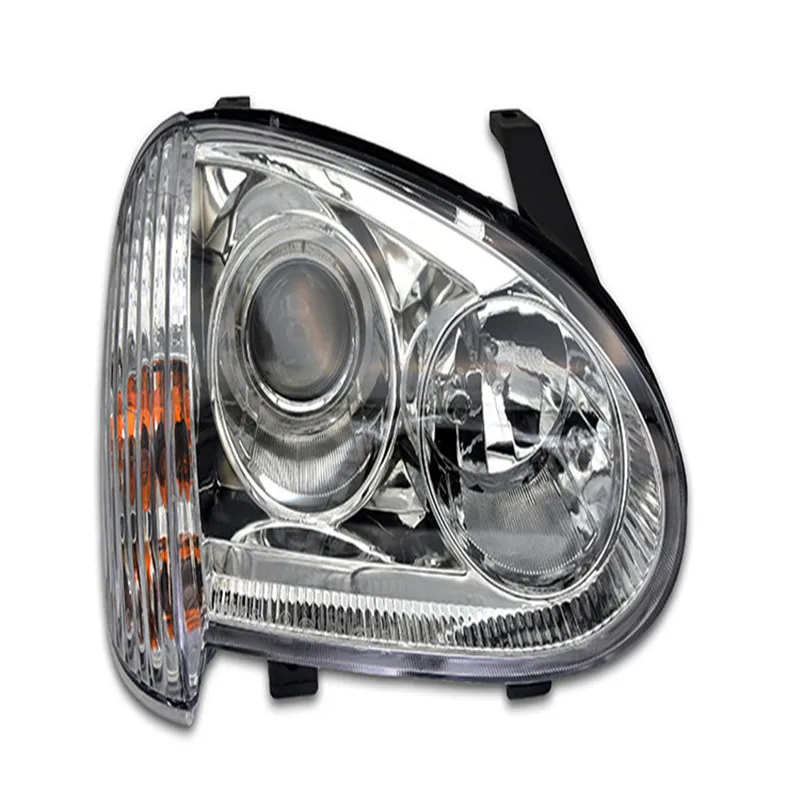 Pair High Quality Front Bumper headlight For Great Wall Wingle 3 Wingle3 2006 2007 2008 2011 headlamp Manual Electric