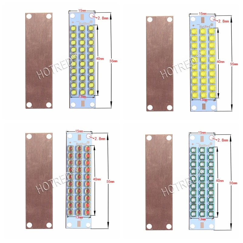 50W 100W 150W UV White Warm White LED Red Green Blue COB Bulbs LED Chip Diode Purple Ultra Violet light uv glue curing 3Dprinter