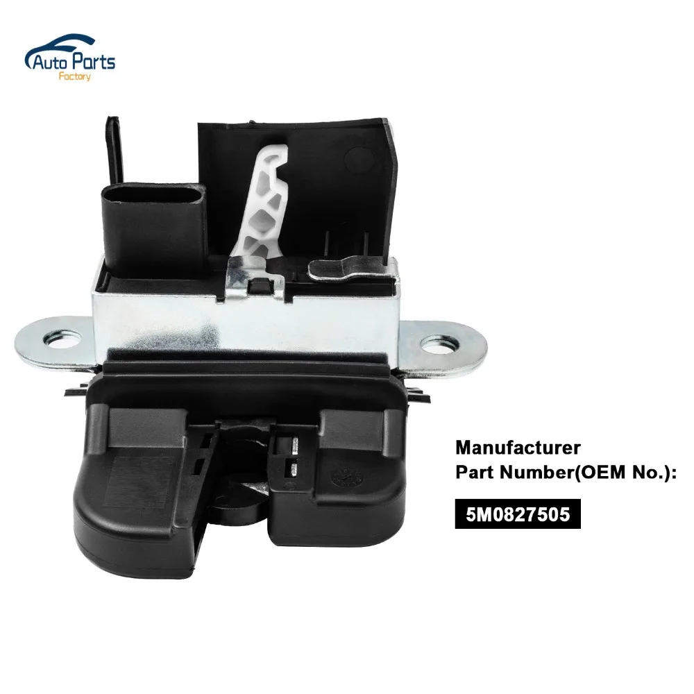 Rear Trunk Boot Lid Lock Latch For Volkswagen V W Passat B6 B7 GOLF MK5 6 G TI PASSAT POLO TIGUAN Ibiza Leon 5M0827505