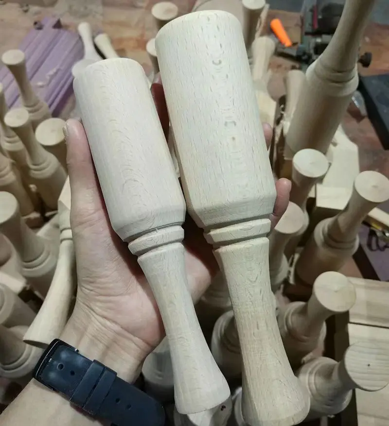 Wood carver's mallet hammer carpenter wooden hammer woodworking Tool Solid beech wood turned mallet