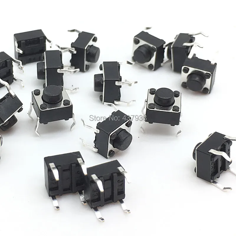 100Pcs 6*6*5Mm Pane…