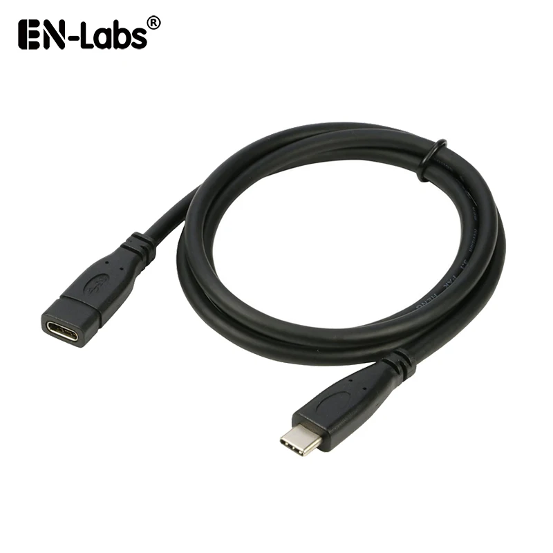 USB Type C Extension Cable 0.3/0.5/1 Meter USB-C  USB 3.1 Gen 2(10Gbps) Male to Female Extending Port Saver Adapter Cable Cord