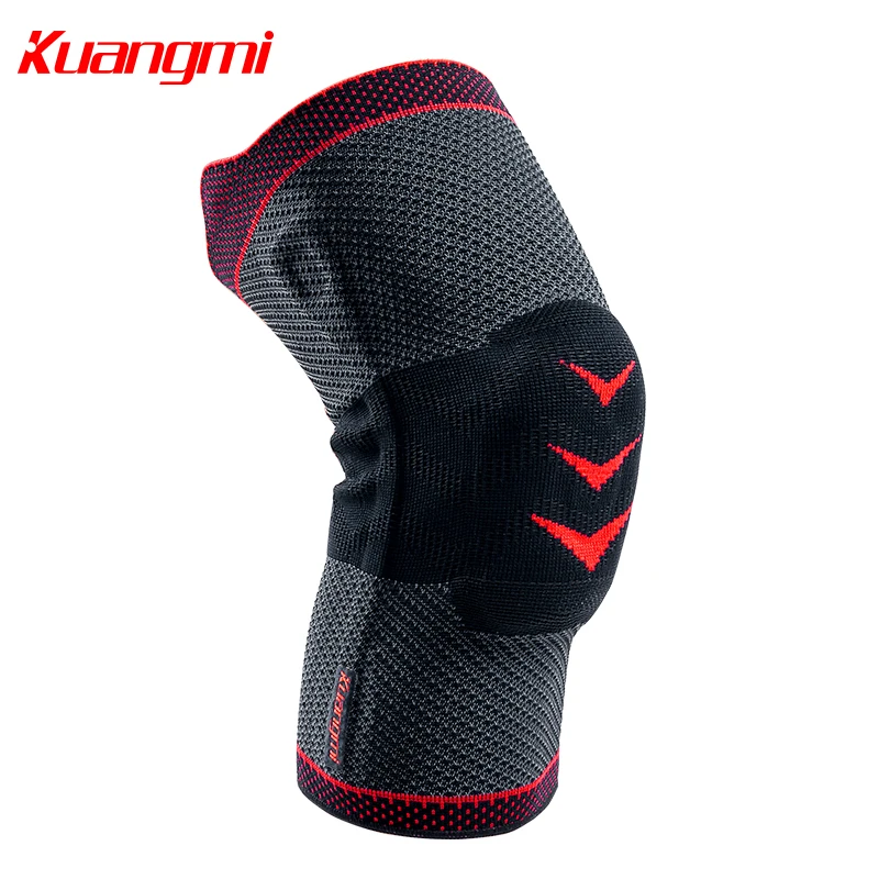 Kuangmi 1 PC Protect the patella to compress the knee pads Sports warm knee sleeve Basketball volleyball protector Thanksgiving