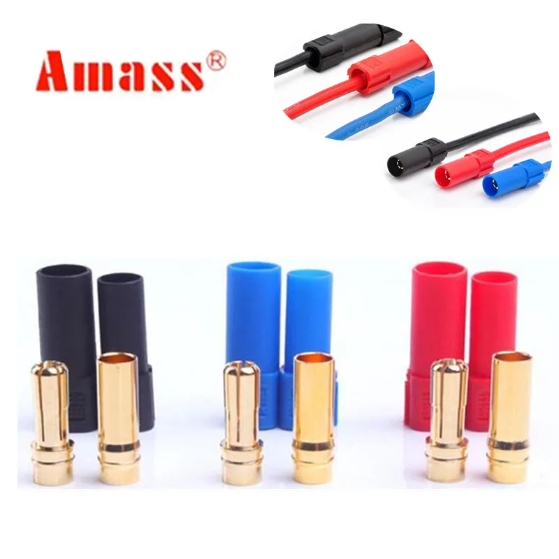 1 paar XT150 VERGAREN Connector Adapter 6mm Mannelijke/Vrouwelijke Plug Hoge Nominale Ampère Voor RC LiPo Batterij 20% off