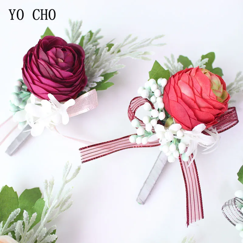 Hình Cho Đám Cưới Boutonniere Cưới Hoa Boutonniere Hoa Hồng Lụa Hôn Nhân Xòe Boutonnieres Chú Rể ĐẦM CƯỚI Phụ Kiện