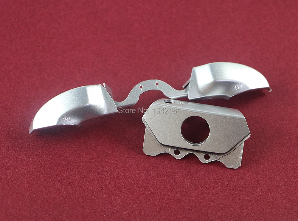 OCGAME Cho XBOX MỘT Elite Điều Khiển Thay Thế bộ phận OEM Bạc LB RB Nút Kích Hoạt & trung conection bộ phận 5 cái/lốc