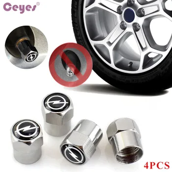 Ceyes 4 pçs/lote Emblemas de Carro Estilo Caso Para Opel Insignia Astra Antara Meriva Zafira H G Corsa Car-Styling Acessórios Auto