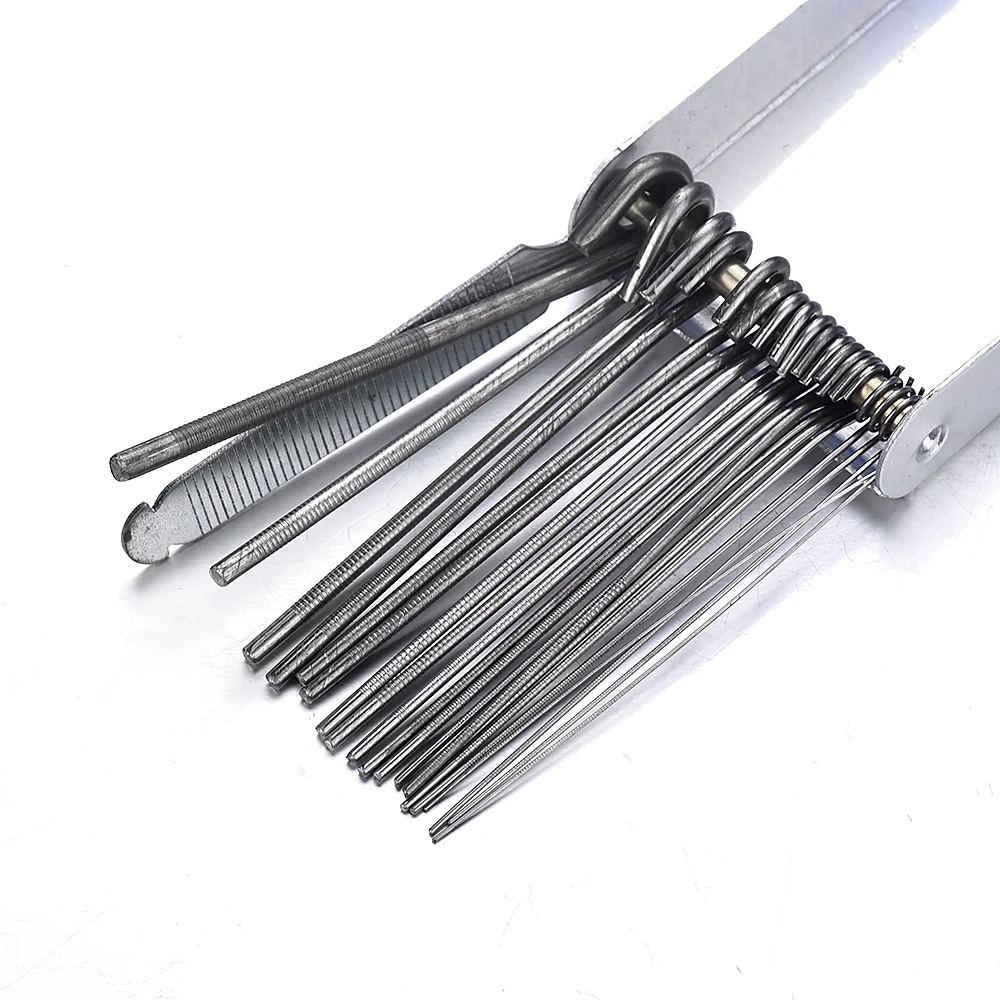 Torch Tip Cleaner Gas Welding Brazing Cutting Torch Cleaner Guitar Nut Needle Files Nozzle Jet Tools For Welding Gadgets