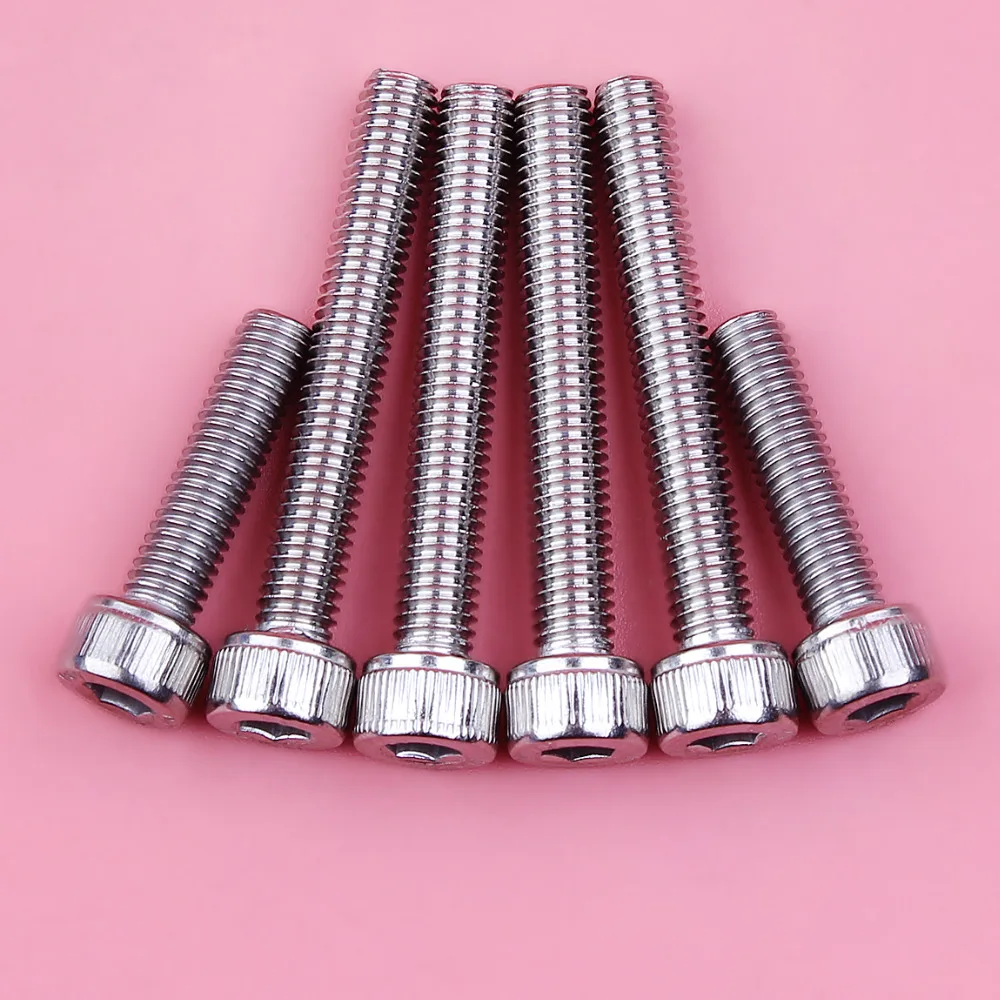 Imagem -03 - Conjunto de Parafusos para Montagem de Cilindro Honda Gx35 Gx35nt Hht35s Motor Pequeno Aparador de Relva Peça Sobressalente