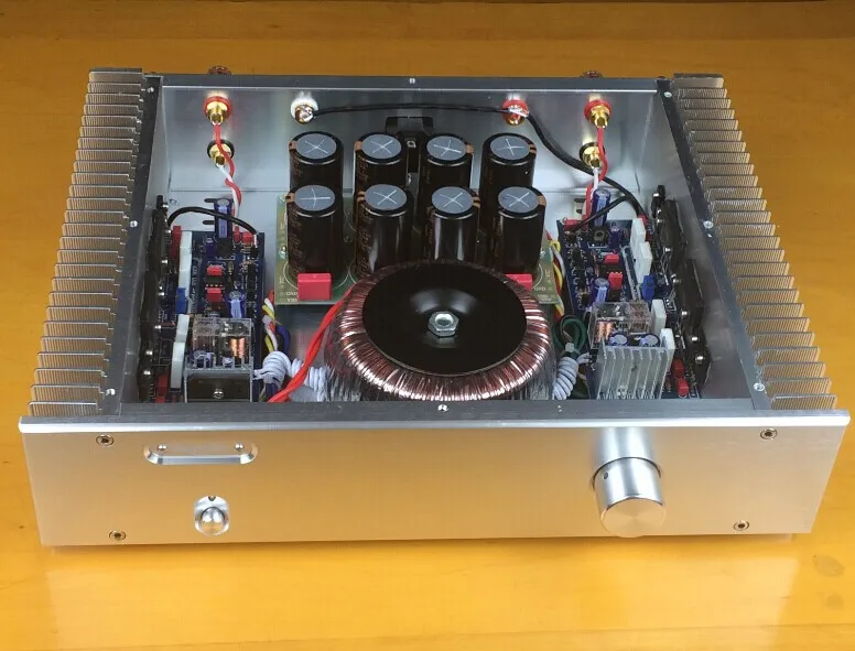 DIY amplifier kasus 360*80*268mm BZ3608A baru perak aluminium penguat chassis/pre-amplifier chassis/AMP Enclosure/Box DIY