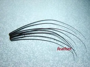 Black Feather! 100pcs/Lot 40-45cm Black Ostrich Feather Hard Rod Headwear&Hat  Accessories, Black Ostrich Feather Spine