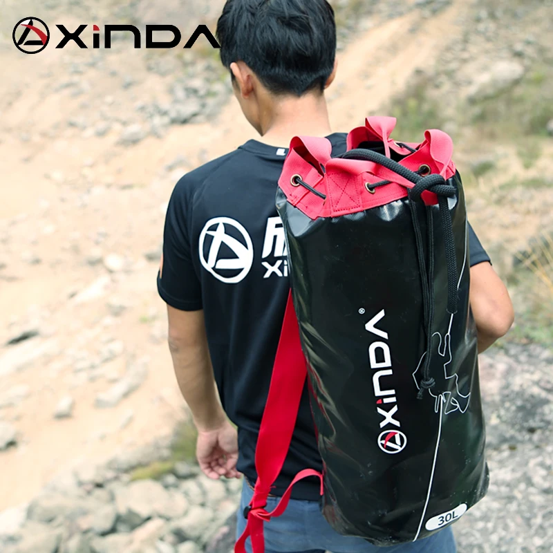 Xinda Outdoor Climbing Rope Bag Storage backpack outdoor rappelling backpack equipment bag mountaineering Bag