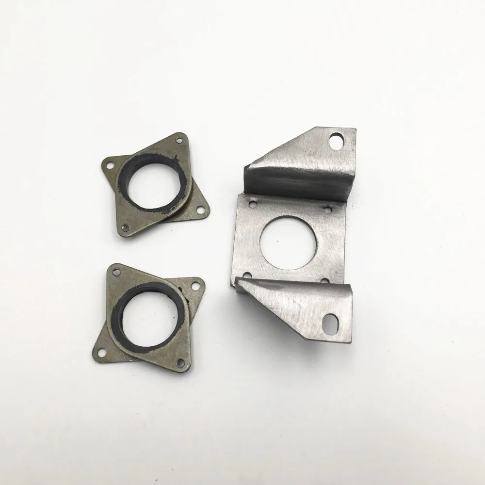 Funssor CR-10/Ender-3 3D metal CR-10 Double X stepper damper bracket and 2pcs NEMA17 damper