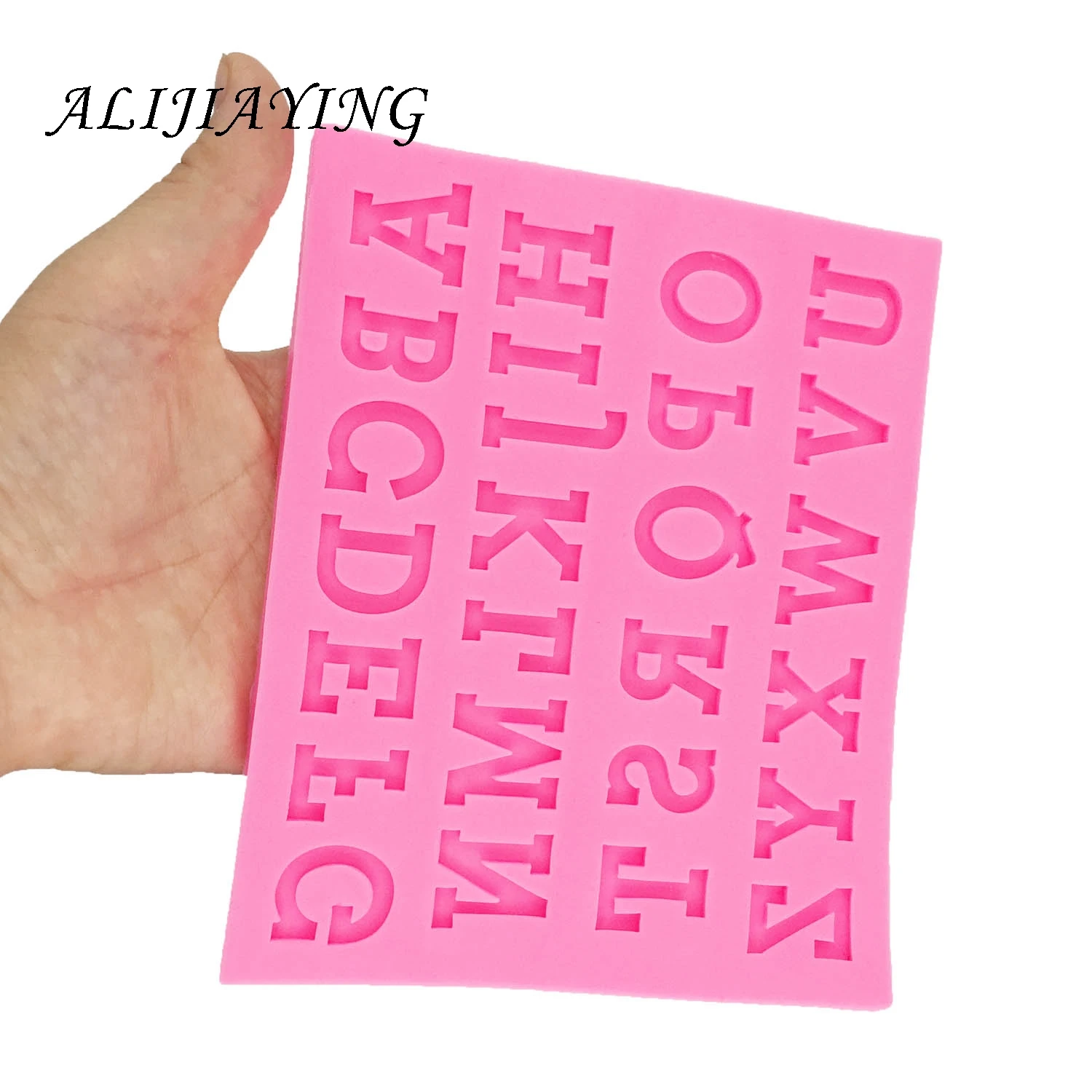 

Letter/alphabet form Silicone Molds Gumpaste Chocolate Fondant Cake Decorating Tools Sugar Craft Molds DIY Cake D1341