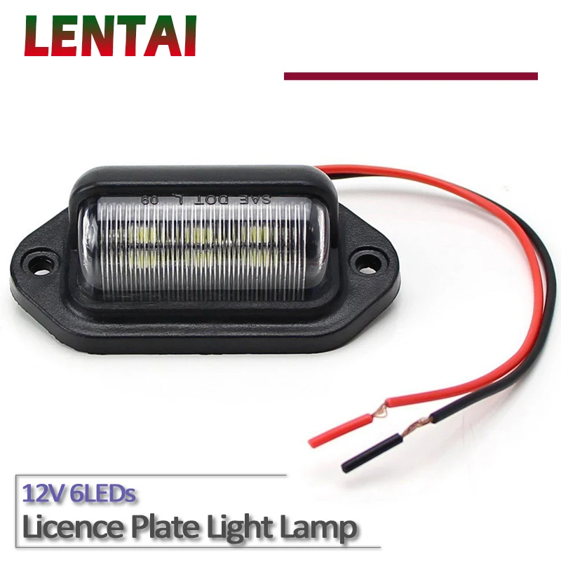 LENTAI For Mercedes benz w204 w203 Nissan qashqai j11 juke Land Rover 1PC Car LED Number Plate Lamp License Plate Light Bulbs